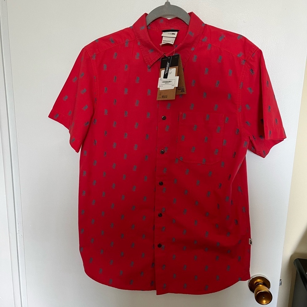 North face Bay Trail jacq button down short sleeve